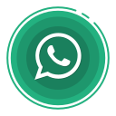 Social media icons,Whatsapp